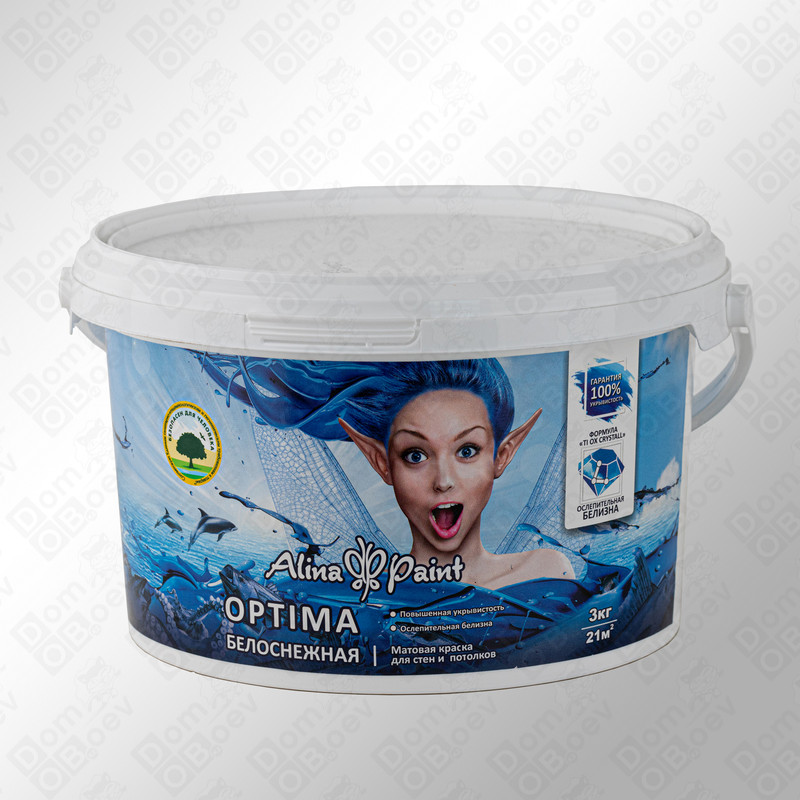 Водоэмульсия Alina Paint Оптима, 3кг