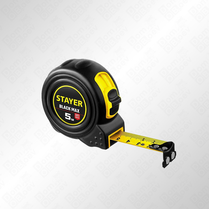 Рулетка 5м*19мм STAYER Blackmax