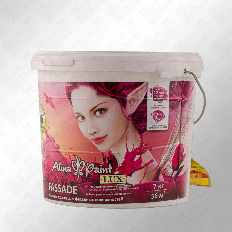 Водоэмульсия Alina Paint Fassade, 7кг