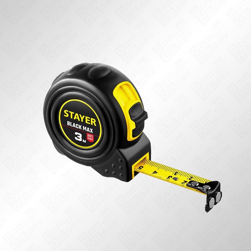 Рулетка 3м STAYER Blackmax 