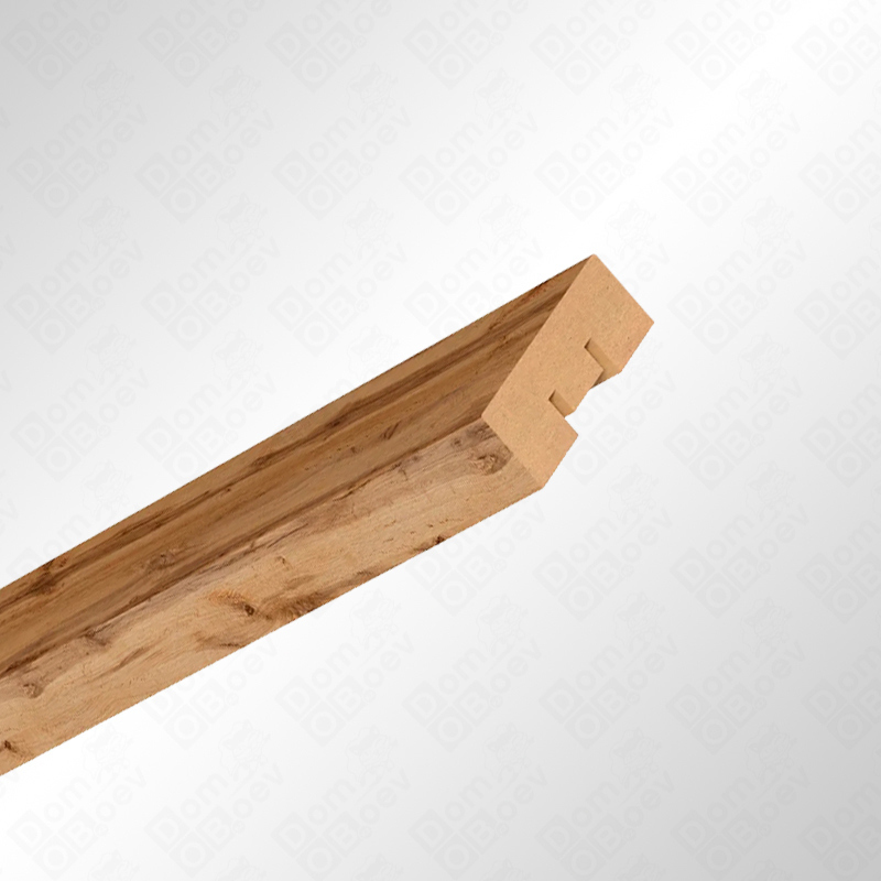 Интерьерная рейка МДФ Бриона Light Пекан 16*40*2700