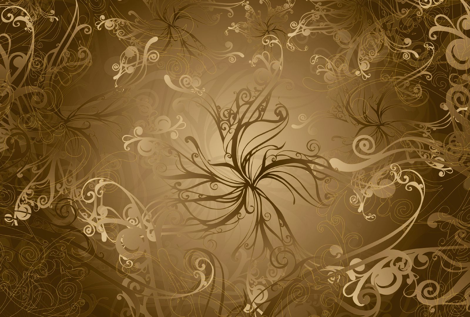 8-703 Фотообои Gold (368*254)