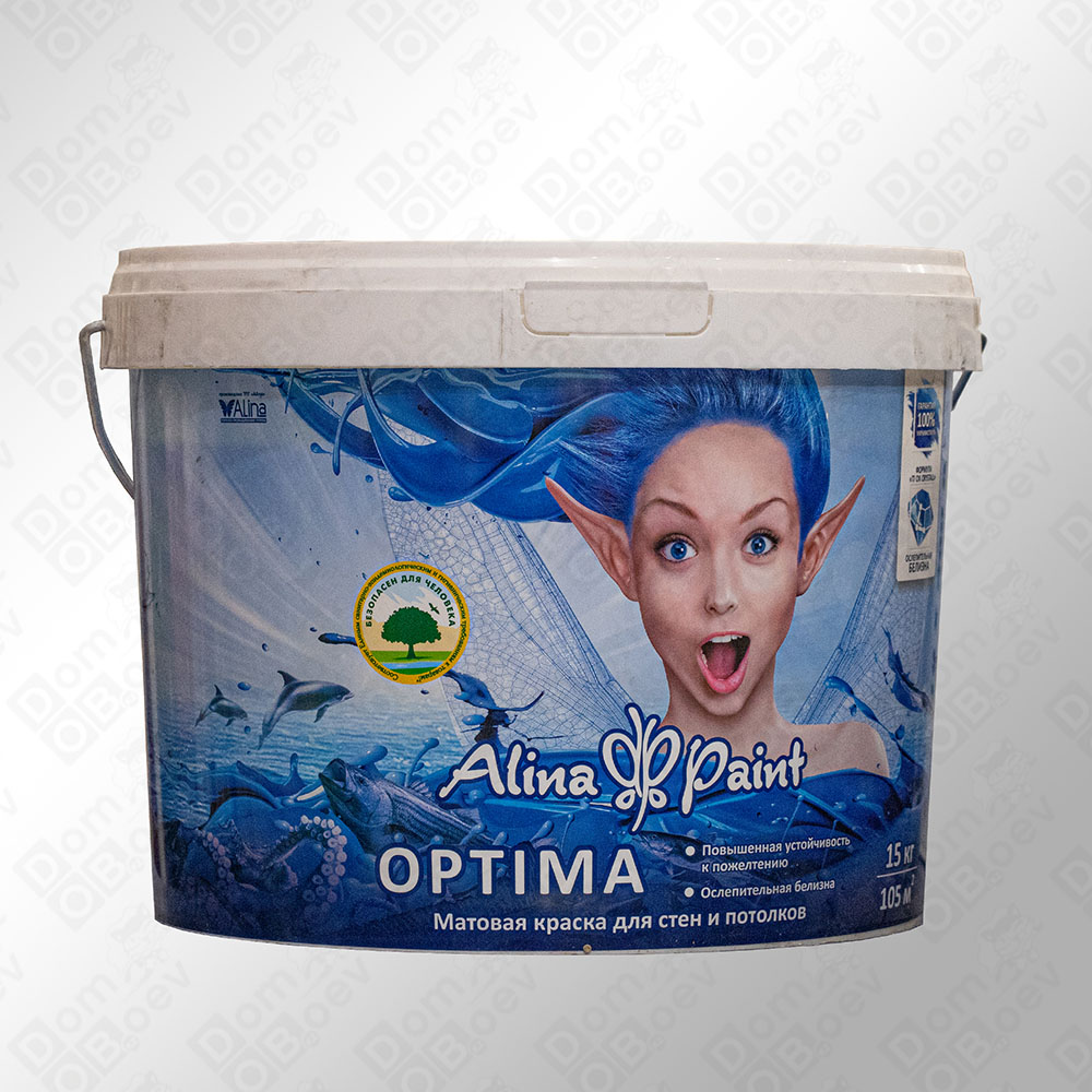 Водоэмульсия Alina Paint Оптима, 15кг