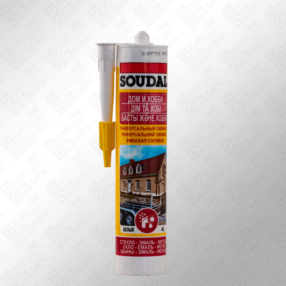 SOUDAL  Универсал силикон белый 280мл