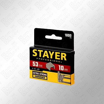 Скобы Stayer "PROFESSIONAL", 10мм