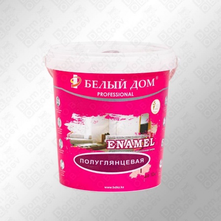 Эмаль д/радиаторов белая Белый дом 1кг