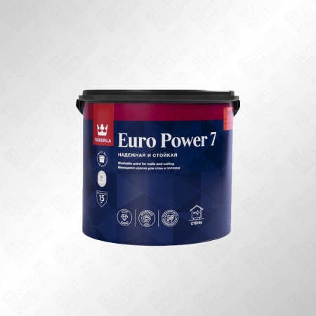 EURO Power 7 A 2.5л краска Tikkurila