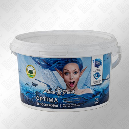 Водоэмульсия Alina Paint Оптима, 3кг