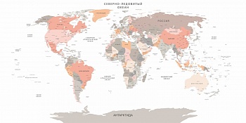 ПОДРОБНАЯ ПОЛИТИЧЕСКАЯ КАРТА 5