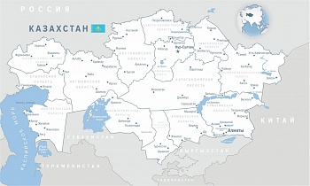 КАРТА КАЗАХСТАНА