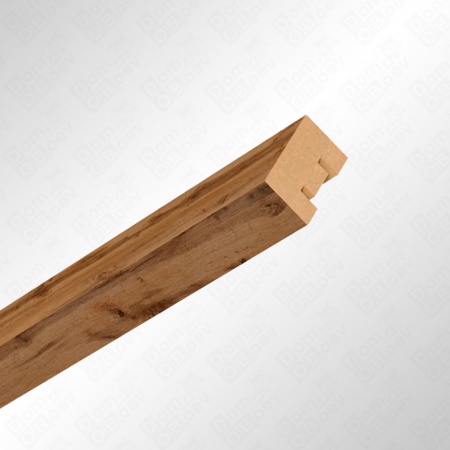 Интерьерная рейка МДФ Милана Light Пекан 20*30*2700