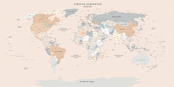 ПОДРОБНАЯ ПОЛИТИЧЕСКАЯ КАРТА 7