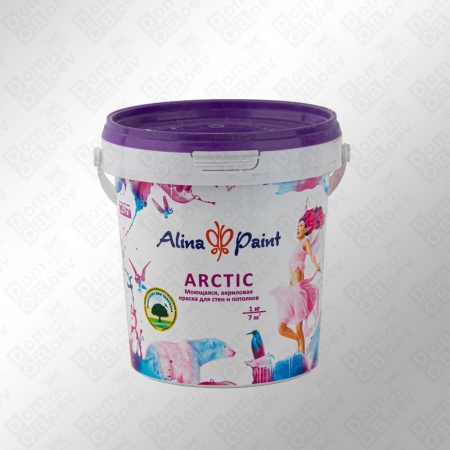 Водоэмульсия Alina Paint Арктик, 1кг
