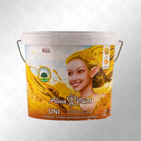 Водоэмульсия Alina Paint Уни, 7кг