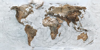 3D КАРТА МИРА