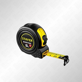 Рулетка 5м*19мм STAYER Blackmax