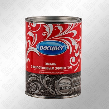 Эмаль расцвет молотковая золотистая, 0,8кг