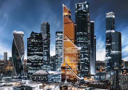 Москва-сити х5 "Премиум" фотообои