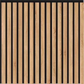 Панель Акустическая Stella Comfort Standart Дуб Сонома 600*600*9