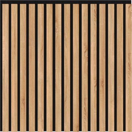 Панель Акустическая Stella Comfort Standart Дуб Сонома 600*600*9