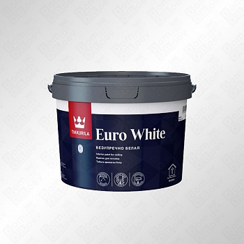 EURO White A 7.5л краска Tikkurila
