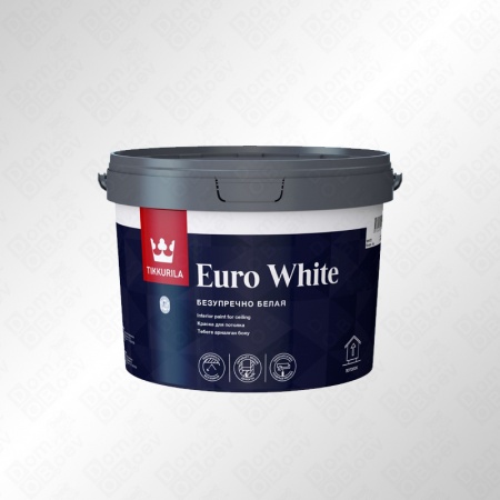 EURO White A 7.5л краска Tikkurila