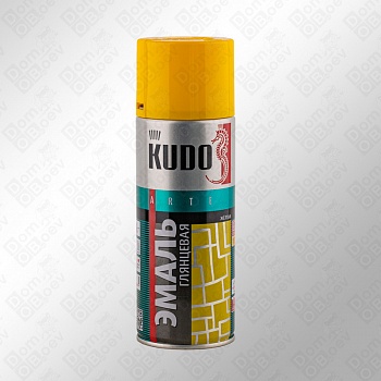Аэрозоль KUDO желтая универсальная 