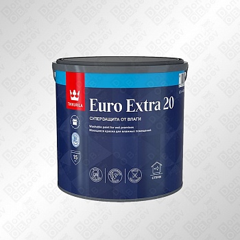 EURO Extra 20 A 2.7л краска Tikkurila