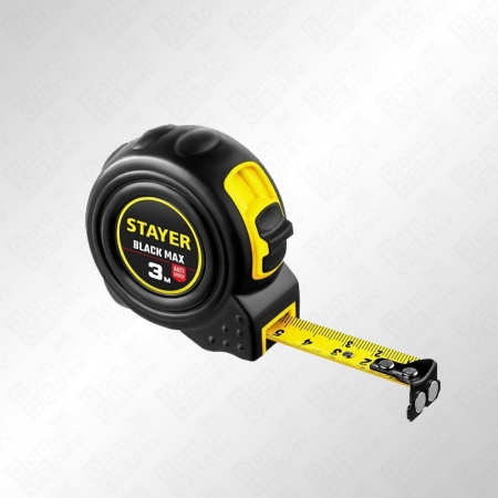 Рулетка 3м STAYER Blackmax 