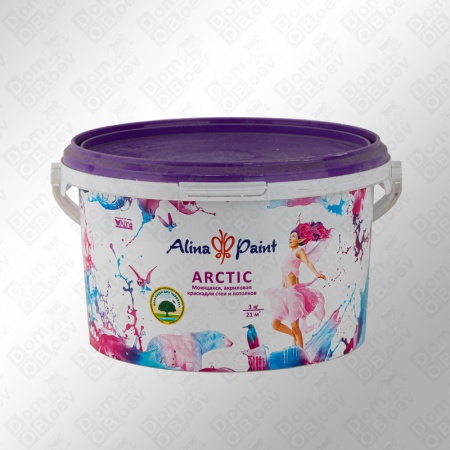 Водоэмульсия Alina Paint Арктик, 3кг