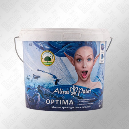 Водоэмульсия Alina Paint Оптима, 7кг