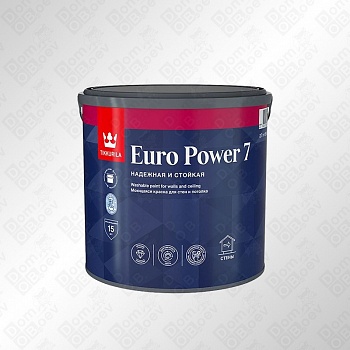 EURO Power 7 A 2.7л краска Tikkurila