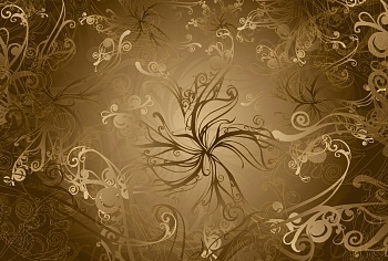 8-703 Фотообои Gold (368*254)