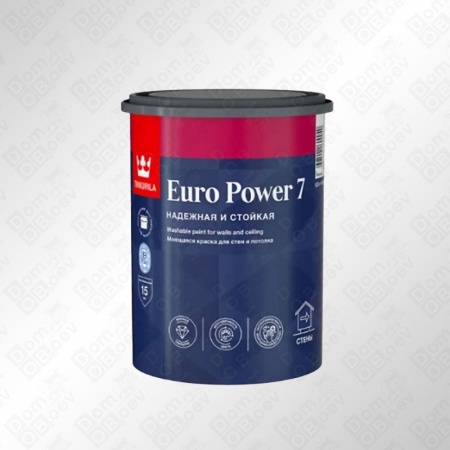 EURO Power 7 A 0,9л краска Tikkurila