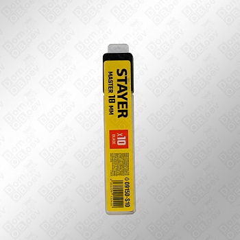 Лезвия Stayer "Standard", 10 штук