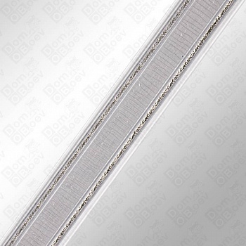 Багет Куатро Белый Серебро(1М4 Light) 2.4м 