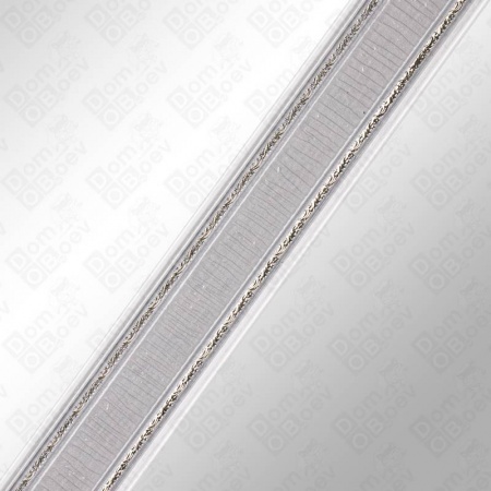 Багет Куатро Белый Серебро(1М4 Light) 2.4м 