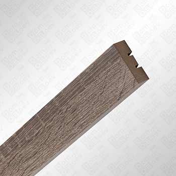 Интерьерная рейка МДФ Бриона Дуб Винтаж 16*40*2700