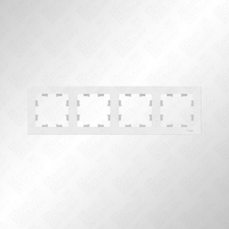 Рамка 4-м AtlasDesign белый