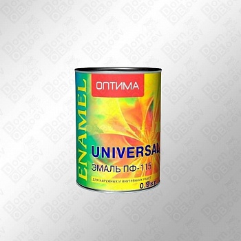 Эмаль Оптима белая , 0.9кг
