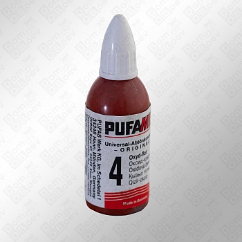 Колер Pufas №4, оксид-красный 20мл
