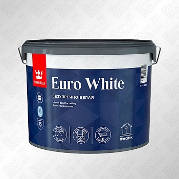 EURO White A 9л краска Tikkurila