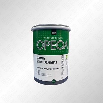 Эмаль Ореол б/з бел.глянц. универсальная 1 кг.