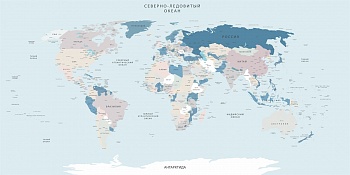 ПОДРОБНАЯ ПОЛИТИЧЕСКАЯ КАРТА 6