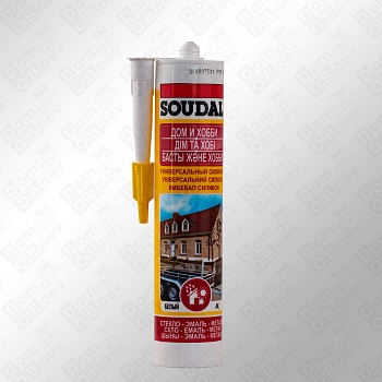 SOUDAL  Универсал силикон белый 280мл