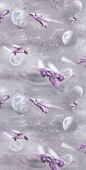 Галактика-06 Саратовские обои 0,53м