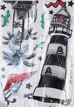 CHK015 Маяк на острове. Стикер