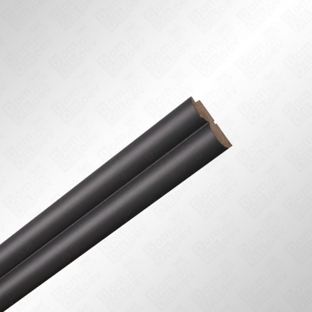 Профиль Старт-Финиш МДФ Stella Wave DeLuxe Black Lead 2700*55*16