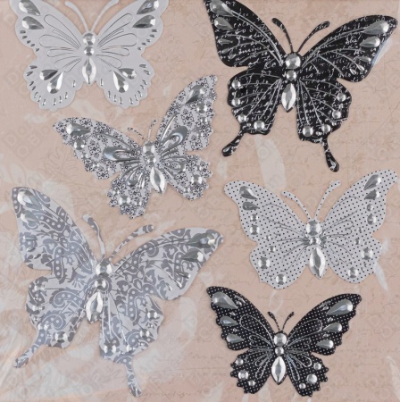 PSA6701 Черно-белые бабочки